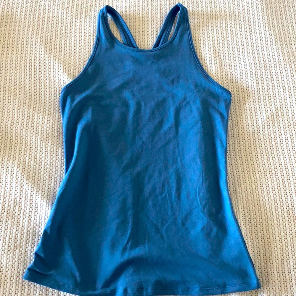 ALO yoga XS blue tank top